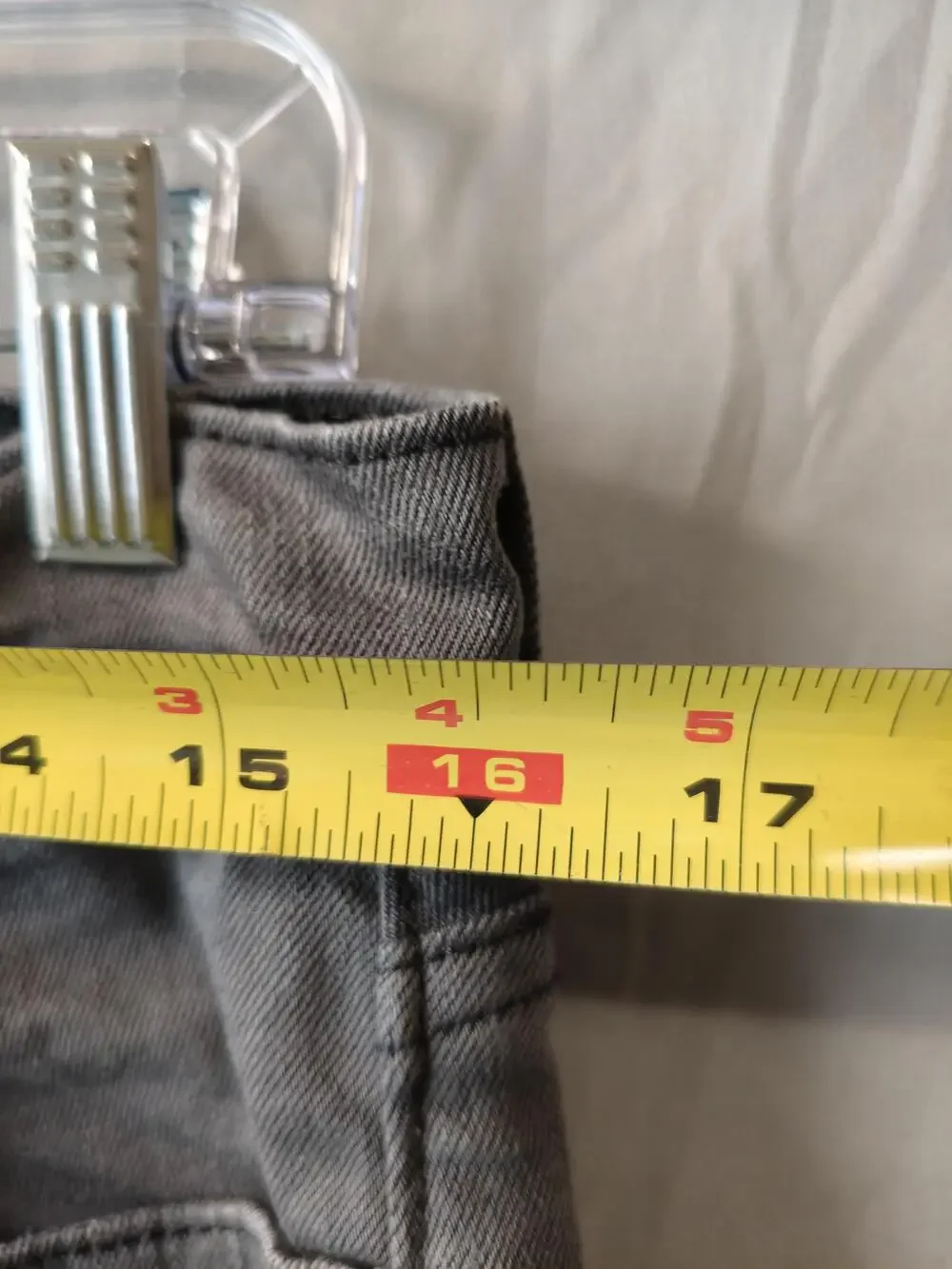 Levis 511 Jeans Mens 30x32 Gray Slim Fit Stretch Tapered Denim Pants Casual